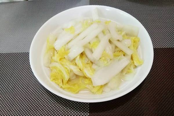 素炒白菜