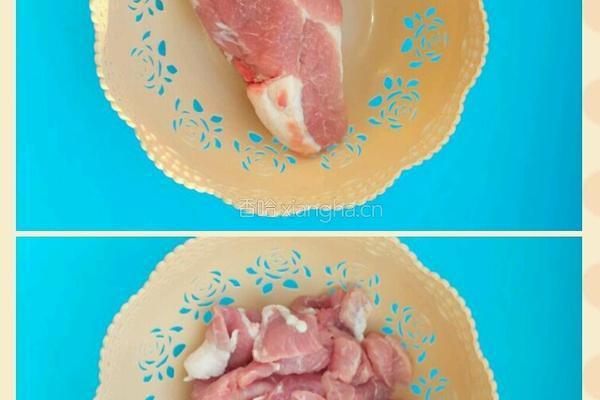 蒜薹炒肉的做法图解2
