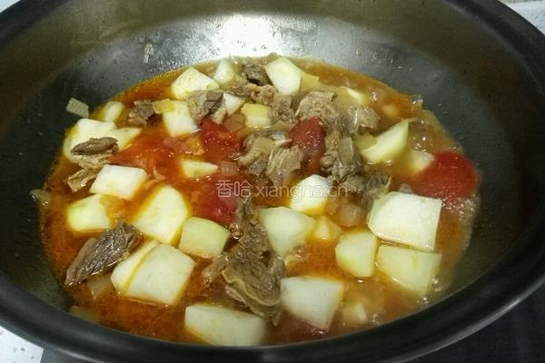 茄汁牛腩的做法图解9