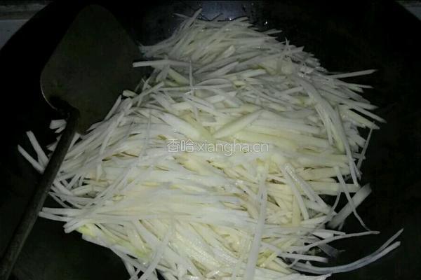醋溜土豆丝的做法图解6