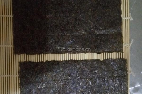 蛋皮樱花寿司卷的做法图解4