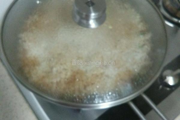 香菇豆角肉丁塌锅的做法图解8