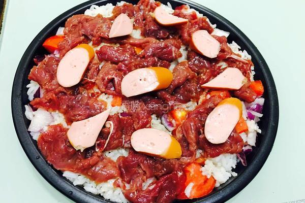 蕃茄牛肉芝士焗饭的做法图解6