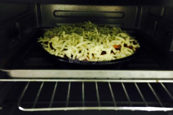 蕃茄牛肉芝士焗饭的做法图解8