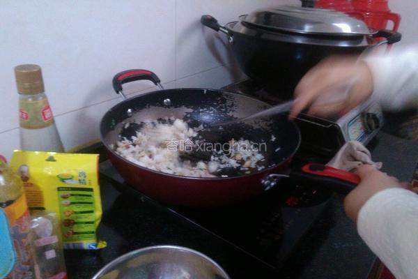 香菇蛋炒饭的做法图解6