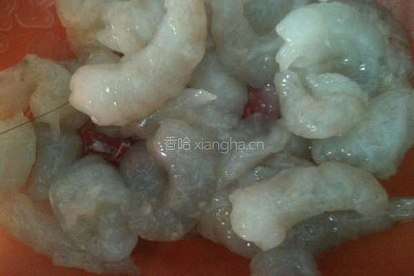猪肉虾锅贴的做法图解2