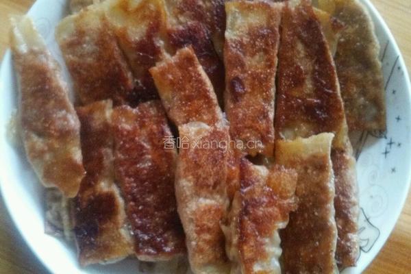 猪肉虾锅贴的做法图解16