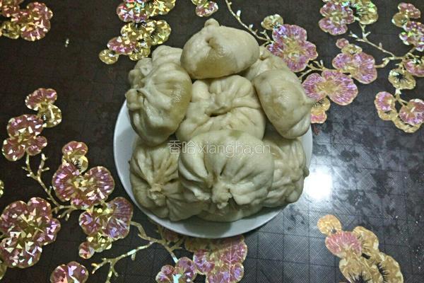 香菇白菜鲜肉包的做法图解9