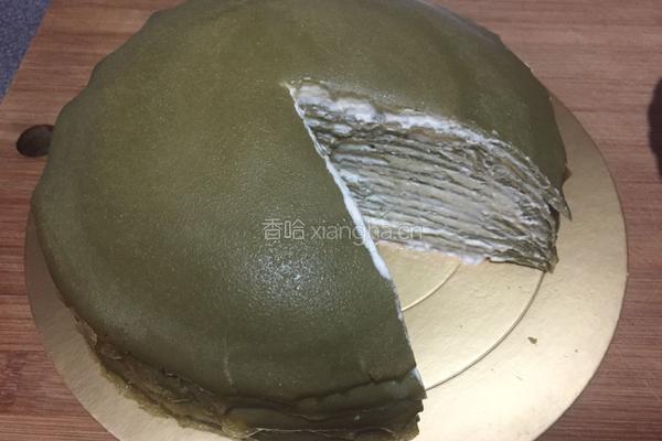 抹茶千层蛋糕的做法图解17
