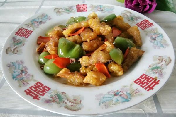 东北溜肉段的做法图解18