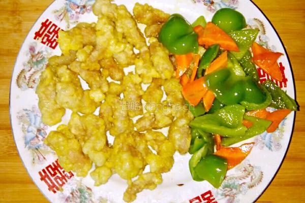 东北溜肉段的做法图解13