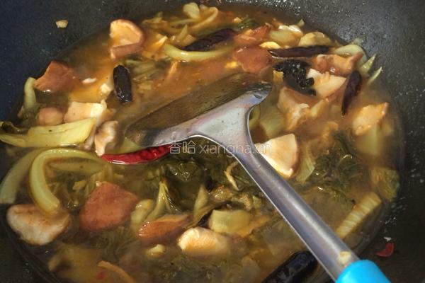 酸菜鱼的做法图解7