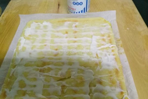 手工和面～自制肉松卷的做法图解15