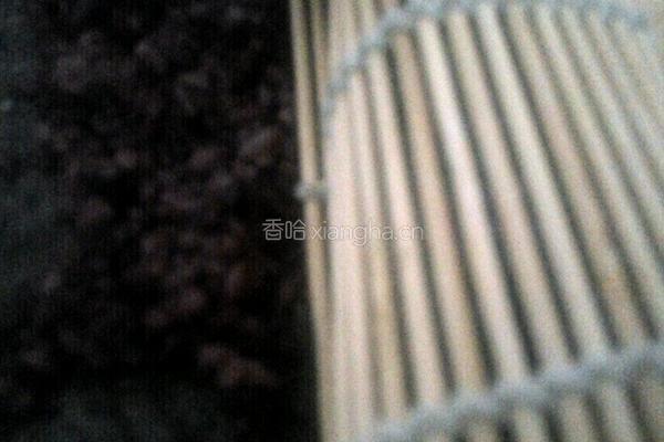 黑米寿司的做法图解11