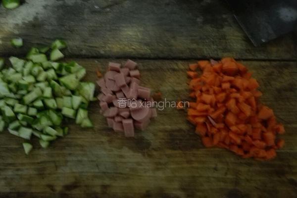 鸡蛋炒饭的做法图解2