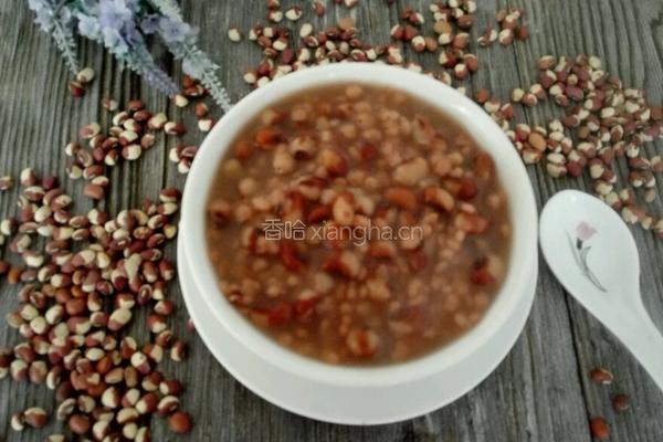 高粱米花豆粥的做法图解9