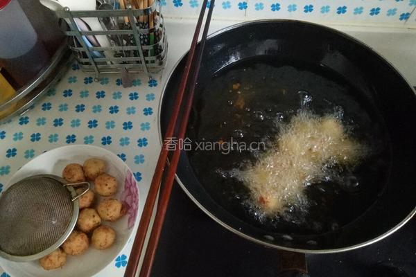 黄金豆腐丸的做法图解4