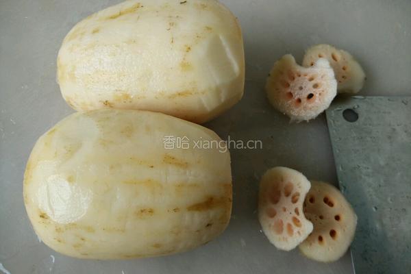 莲藕大骨汤的做法图解7