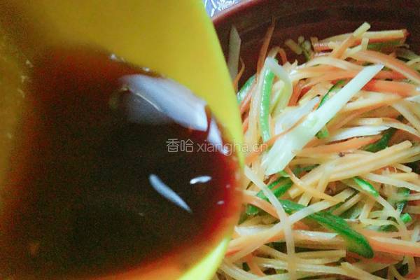 凉拌红薯丝的做法图解5