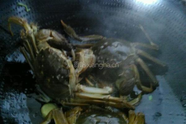 煮大闸蟹的做法图解4