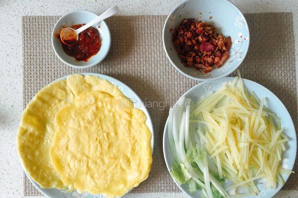 蔬菜卷饼的做法图解8