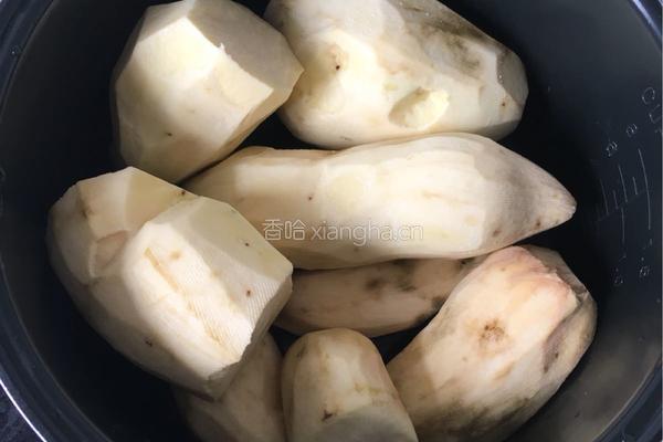 纯手工地瓜丸的做法图解2