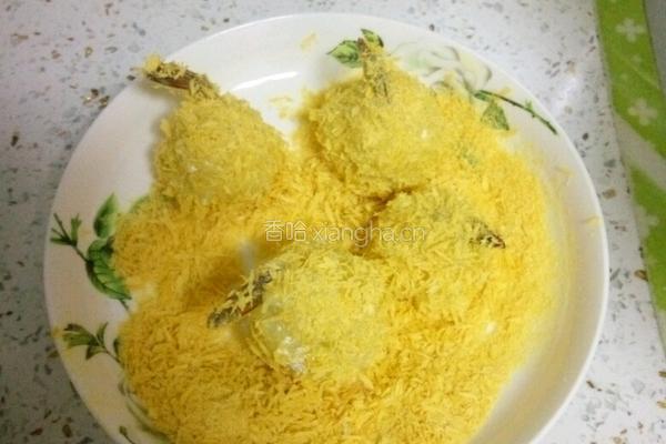 凤尾香酥虾球的做法图解8