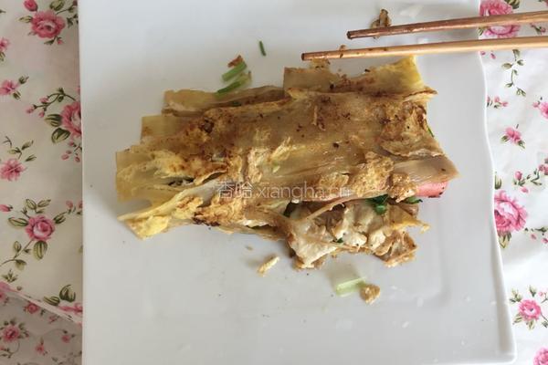 烤冷面的做法图解4