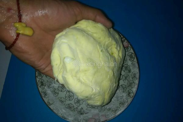 南瓜豆沙饼的做法图解6