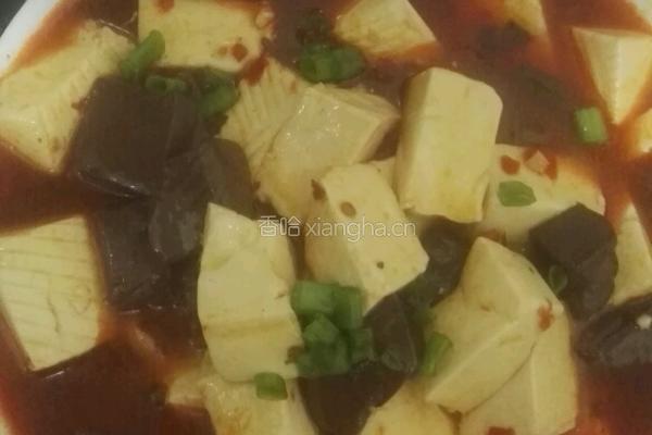 麻辣双拼豆腐的做法图解3