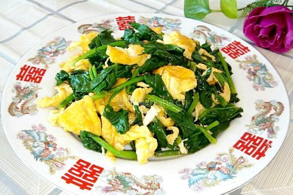 鸡蛋炒菠菜的做法图解14