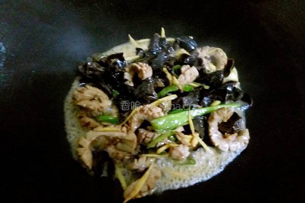 云耳炒腰花的做法图解9