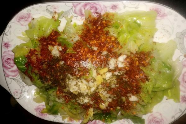 油泼白菜的做法图解5