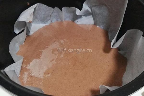 静～可可蛋糕（电饭锅版）的做法图解13