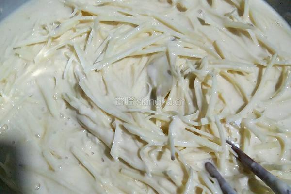 土豆丝馍馍的做法图解7