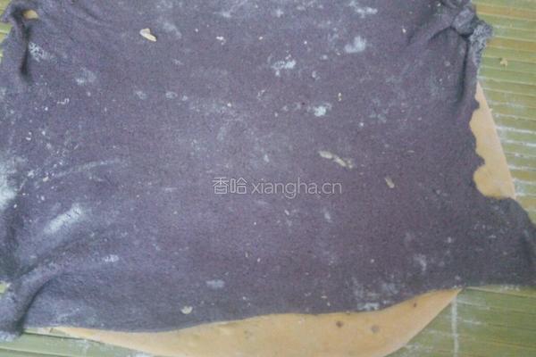 南瓜黑米卷的做法图解16