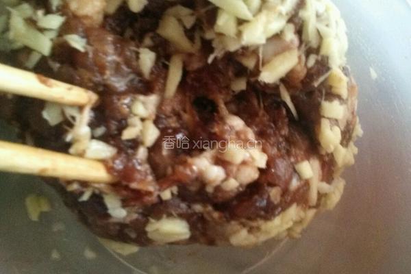 浇汤灌肉虎皮辣椒的做法图解3