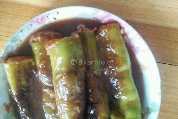 浇汤灌肉虎皮辣椒的做法图解20