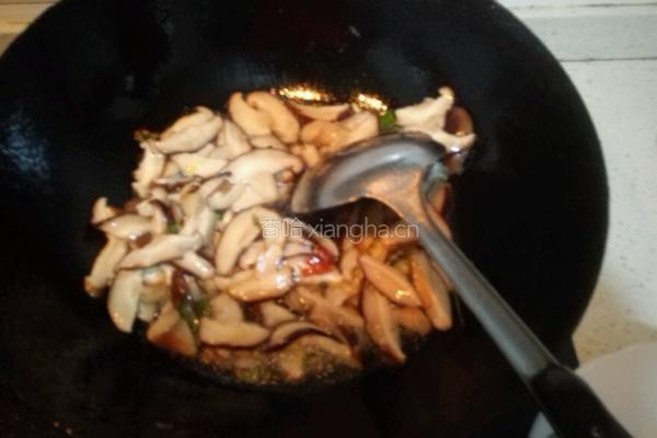 香菇炒油菜（快熟版）的做法图解6