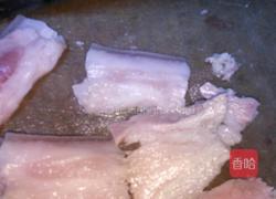 葱爆回锅肉的做法图解4
