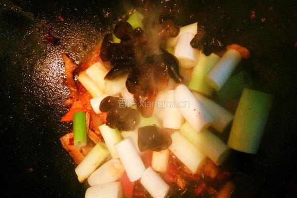 葱爆回锅肉的做法图解11