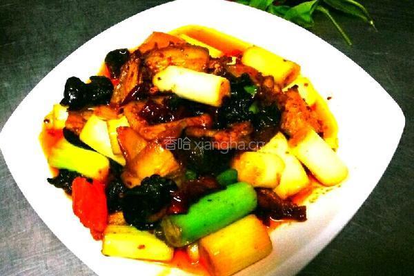 葱爆回锅肉的做法图解14