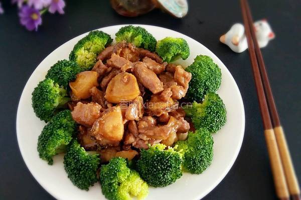 鲍鱼炒梅肉的做法图解10