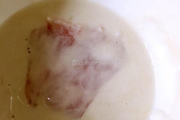 东北锅包肉的做法图解4