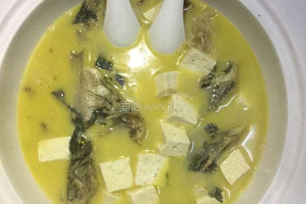 黄鸭叫豆腐浓汤的做法图解8