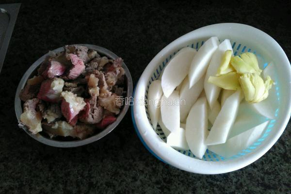 萝卜煲牛腩的做法图解5
