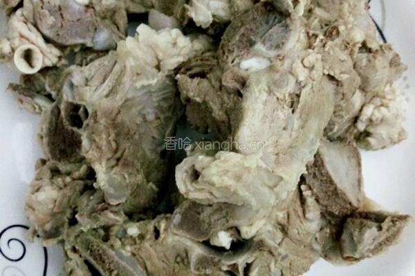 红烧香辣羊蝎子的做法图解1