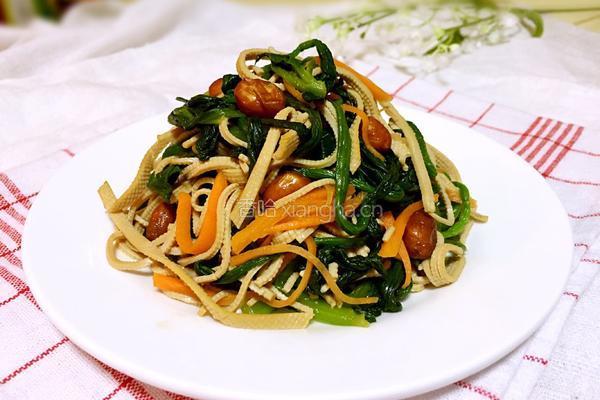 老醋菠菜花生米的做法图解10