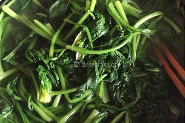 老醋菠菜花生米的做法图解5