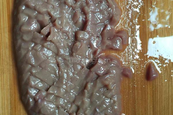 炝腰花的做法图解4